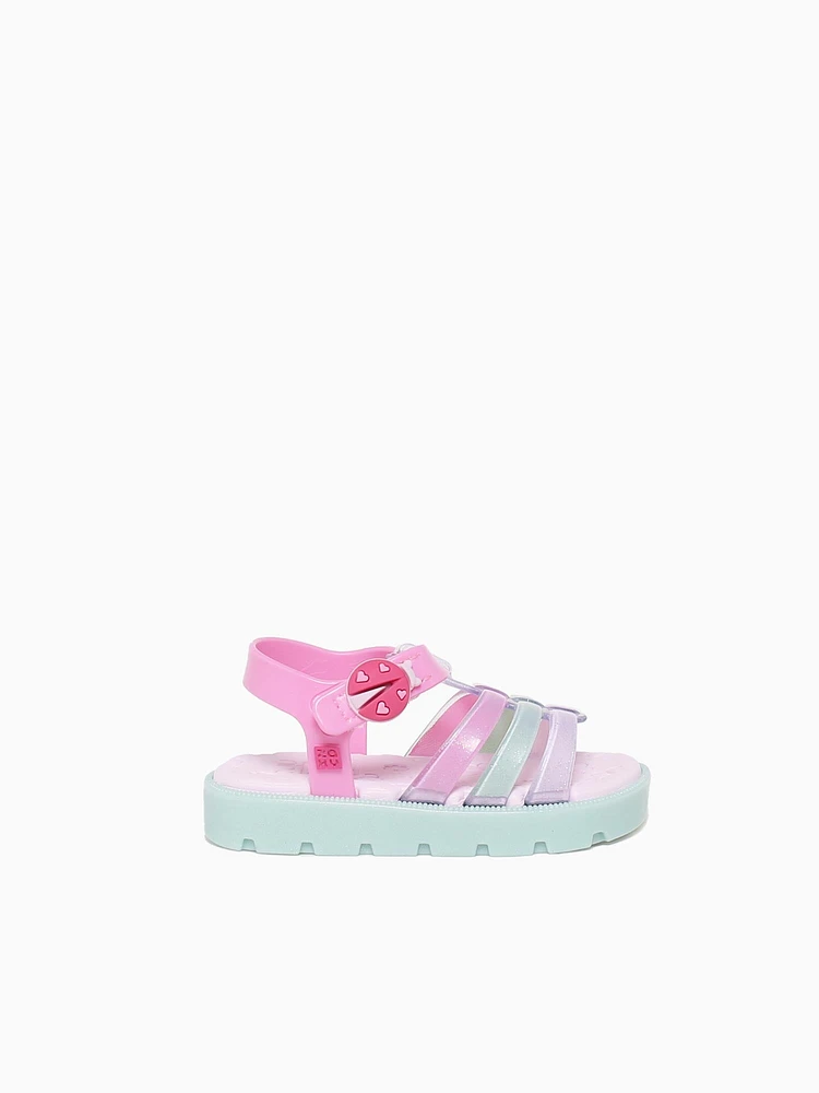 Joaninha Sand Baby Bubblegum Pink Pvc