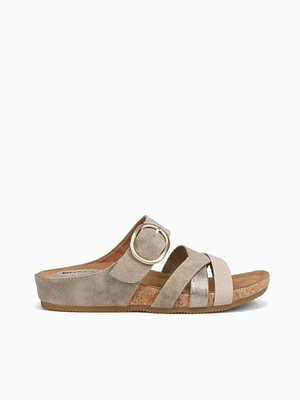 Genalyn Stone Taupe Suede