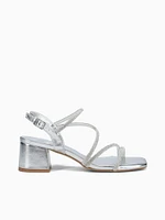 Tanya Silver Metallic Glitter