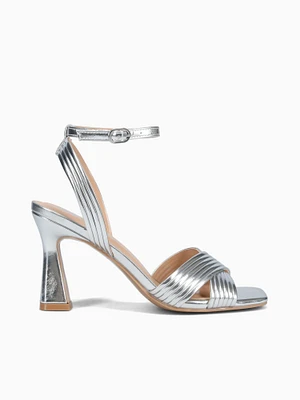 Ivanna Silver Metallic