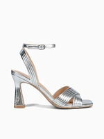 Ivanna Silver Metallic