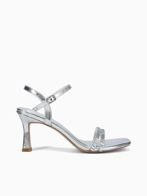 Tina Silver Metallic Stones