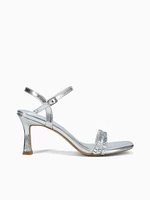 Tina Silver Metallic Stones