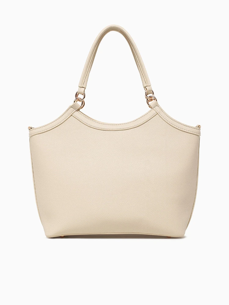 Daisy Tote Bag Off White