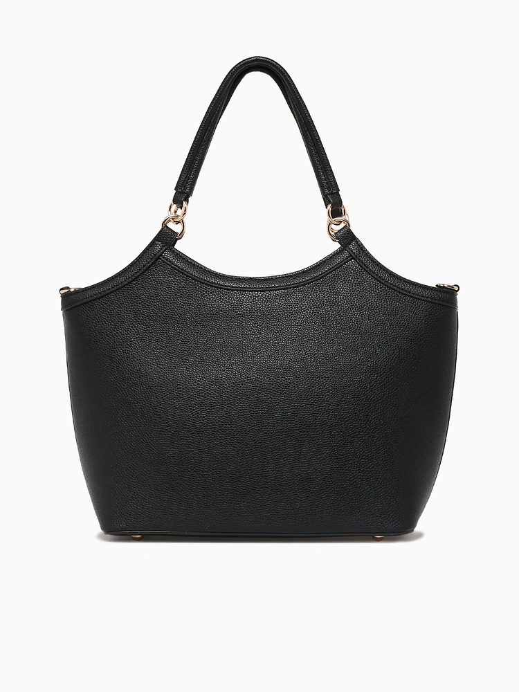 Daisy Tote Bag Black