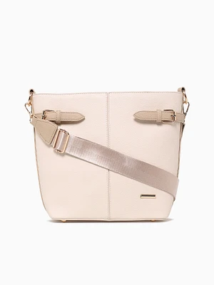 Amelia Crossbody Beige Multi