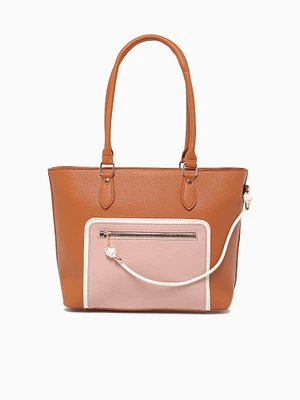 Charlotte Tote Tan Multi