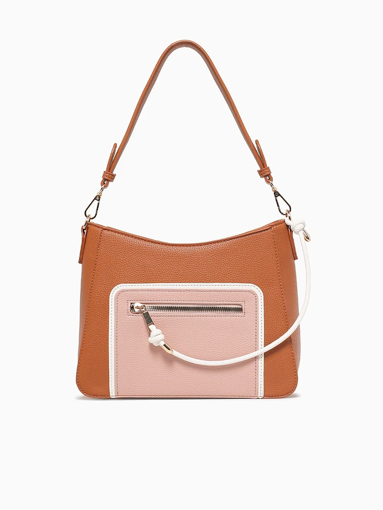 Willow Shoulder Bag Tan Multi