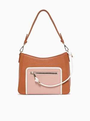 Willow Shoulder Bag Tan Multi