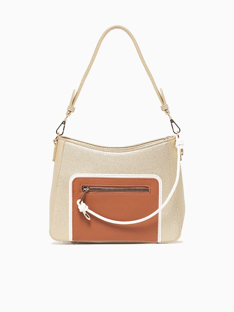 Willow Shoulder Bag Gold Multi