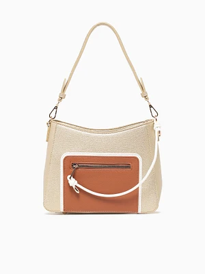 Willow Shoulder Bag Gold Multi
