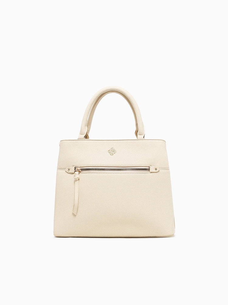 Julia Top Handle Off White