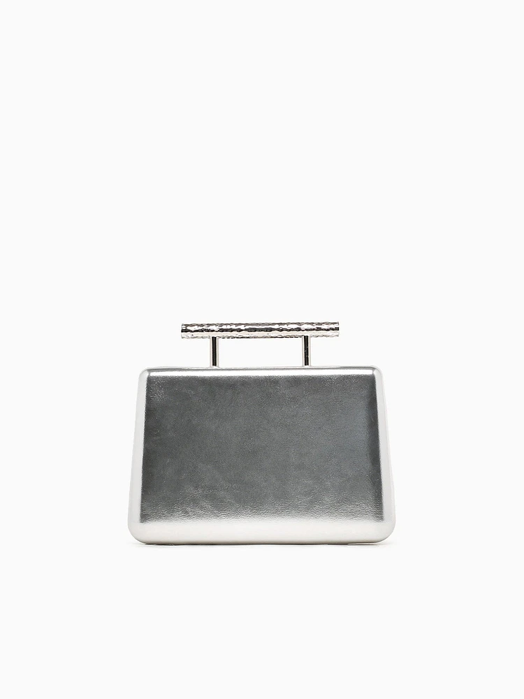 Donatella Box Bag Silver