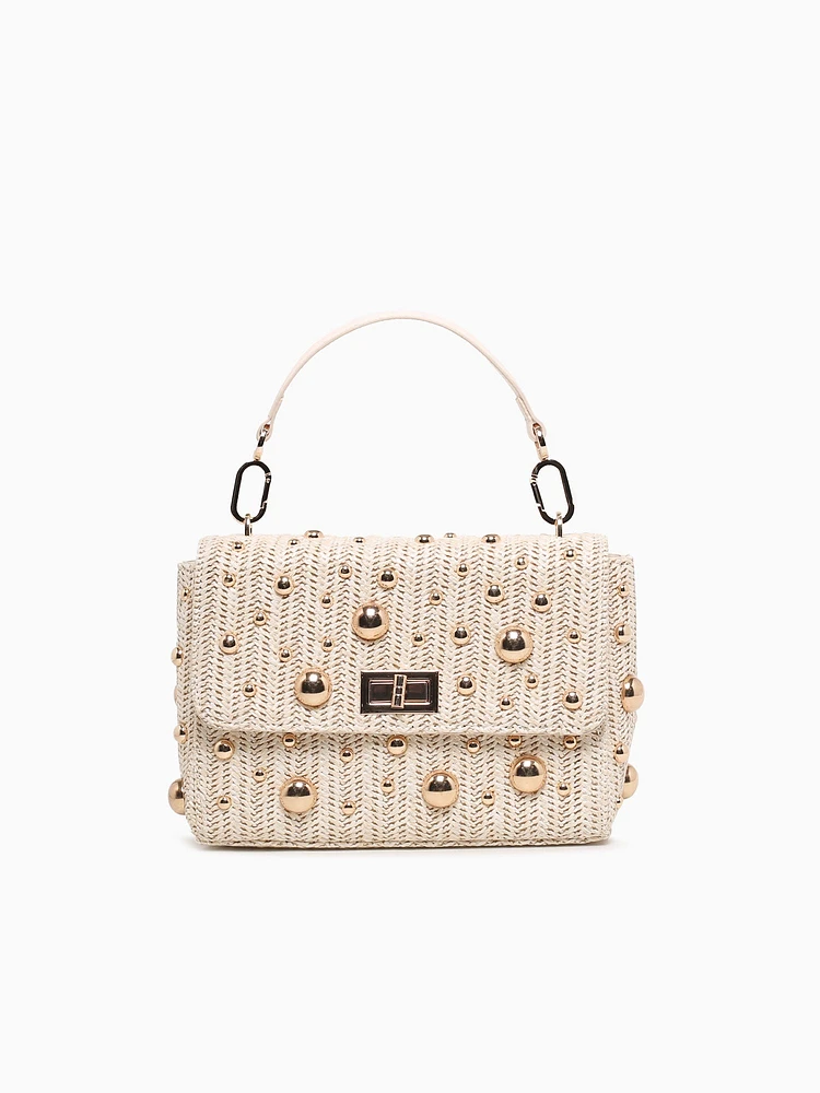 Isabella Top Handle Beige