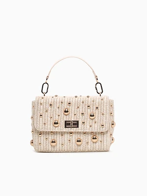 Isabella Top Handle Beige