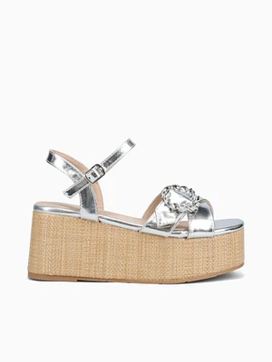 Dottie Silver Metallic
