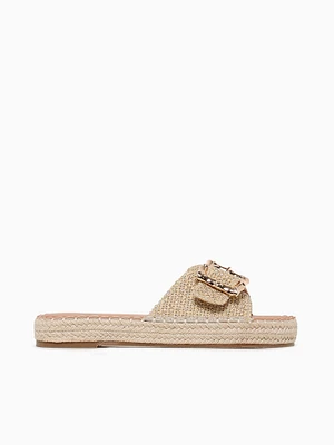 Romy Beige Raffia