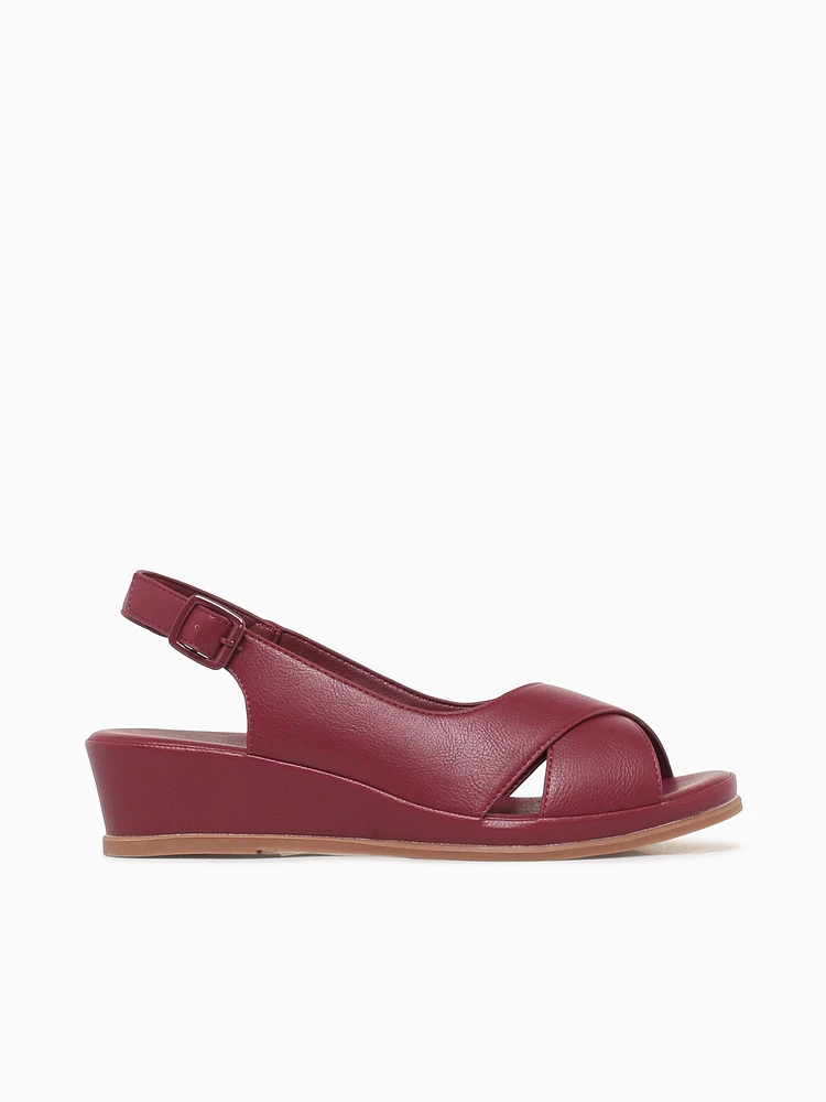 Jenna Burgundy Smooth