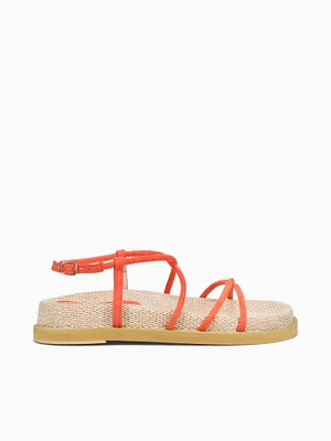 Perla Orange Microsuede