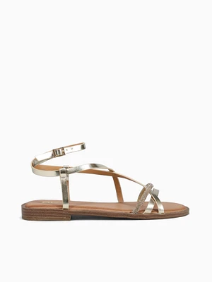 Reena Gold Metallic Smooth