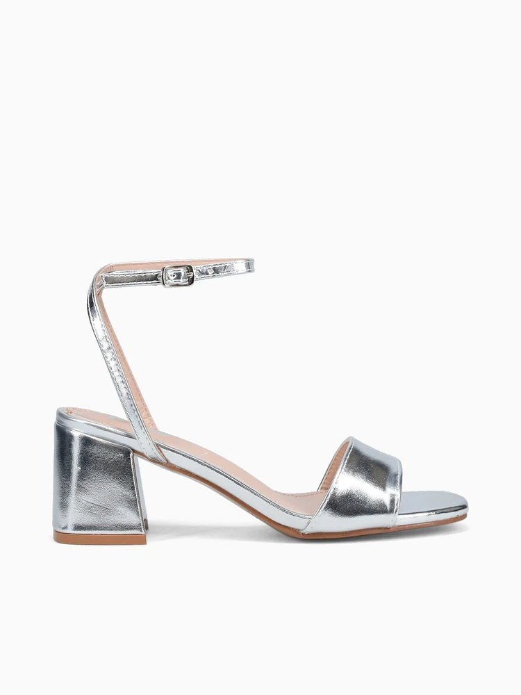Antonia Silver Metallic
