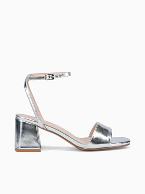 Antonia Silver Metallic
