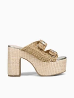 Delilah Gold Raffia