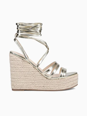 Leandra Gold Metallic