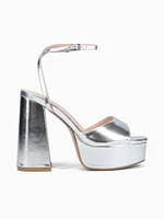 Jaxine Silver Metallic