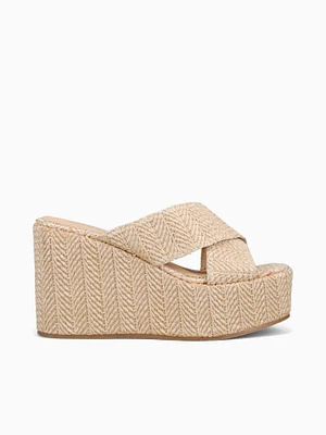 Cora Beige Raffia