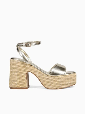 Cecilia Gold Metallic