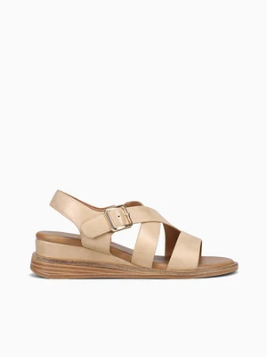 Abby Gold Metallic