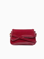 Polina Shoulder Bag Red Pat