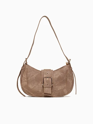 Lia Shoulder Bag Dark Beige