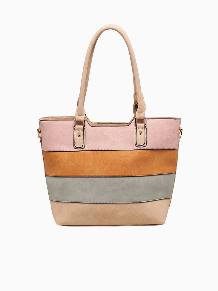 Striped Tote Multi