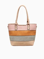 Striped Tote Multi