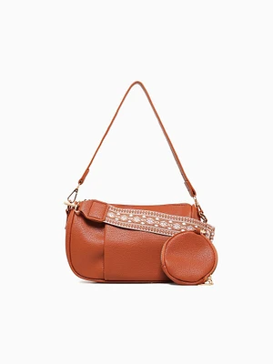 Multiple Ways Crossbody Tan