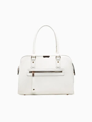 Laira Top Handle White