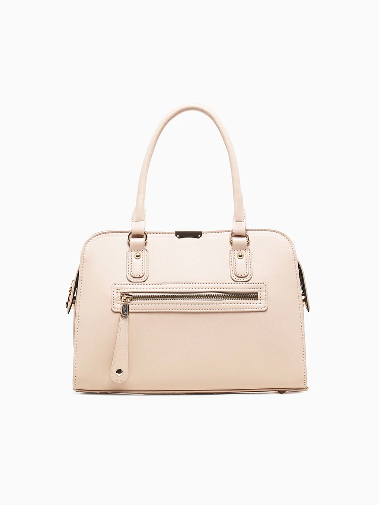 Laira Top Handle Beige