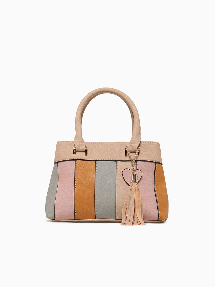 Kalani Shoulder Bag Beige Multi