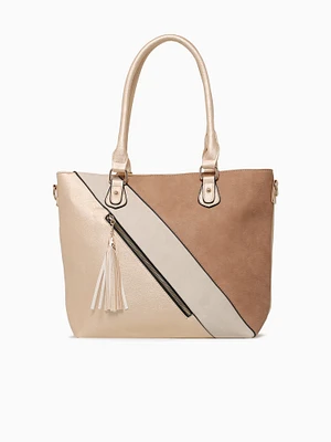 Kayleight Tote Camel Multi