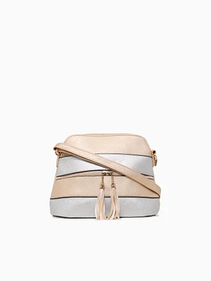 Kamryn Crossbody Gold Silver