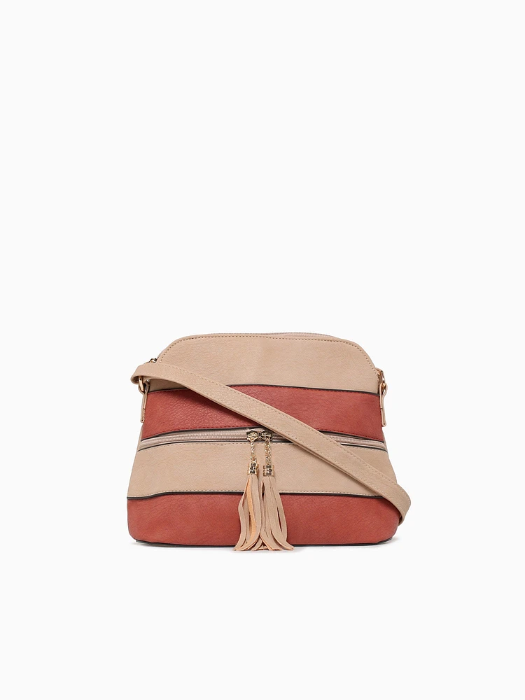Kamryn Crossbody Tan Beige