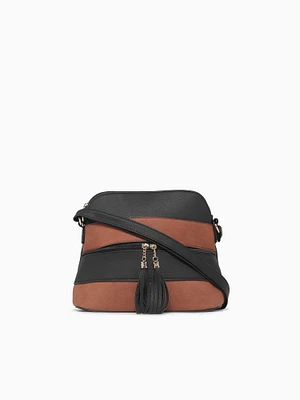 Kamryn Crossbody Black Brown