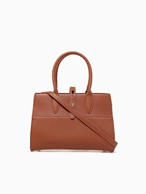 Diana Top Handle Tan