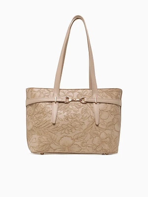 Flora Tote Beige