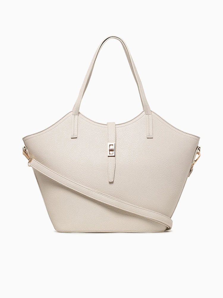 Lya Tote White