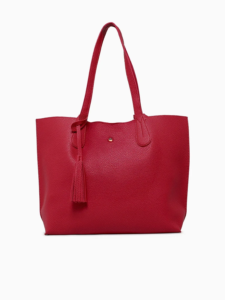 Simple Tote Red