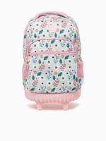 Flower Trolly Bag Blue Multi
