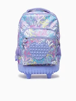 Heart Trolly Bag Purple